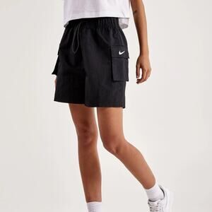 Nike Womens Woven High Rise Shorts Size XS